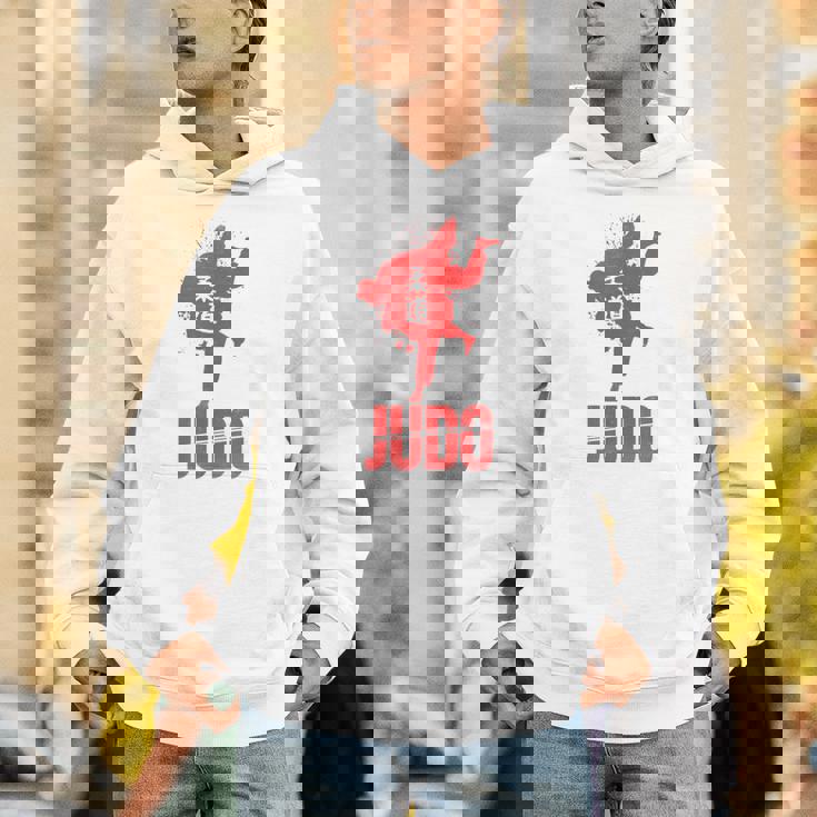 柔道着のクールな柔道tシャツ。 パーカー