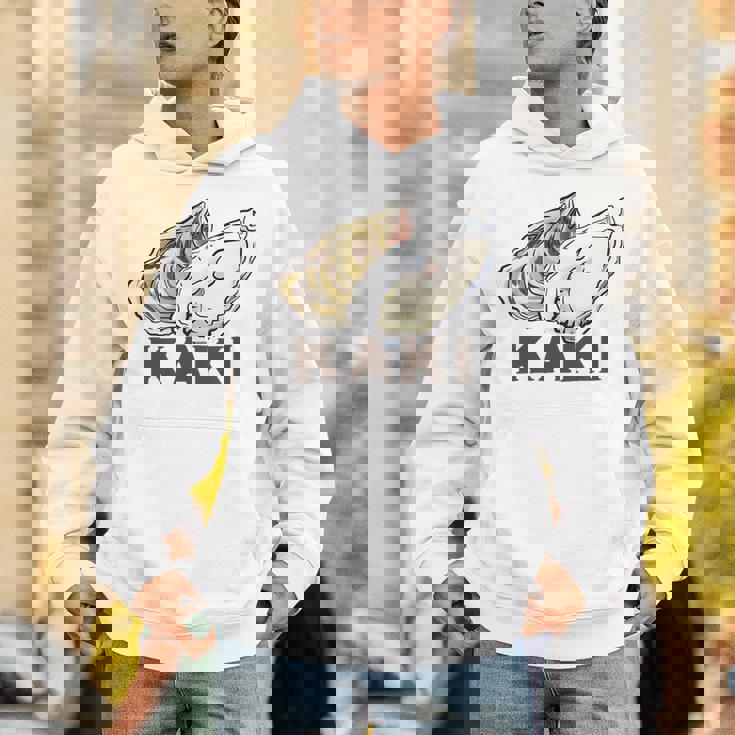 牡蠣 かき カキ Kaki ローマ字 シーフード イラスト 牡蠣好き シーフード好きea Food Oyster パーカー