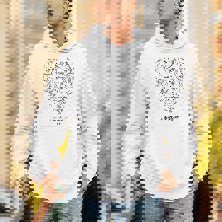 私は物理科学が大好きです数学グラフ数式方程式オタクオタク賢い学生教師 パーカー