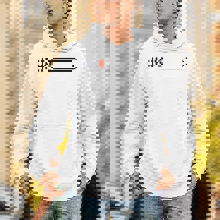 絶不調を伝える ピクセルアートパロディデザイン パーカー