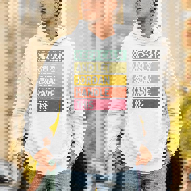 落ち着いて、ジョーダンにこの面白いレトロな引用を任せてください パーカー