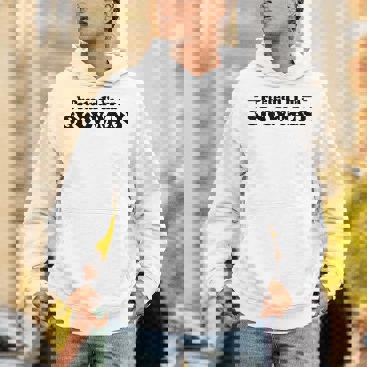 雪だるま ハロウィン コスチューム ごっこ I'm Anowman パーカー