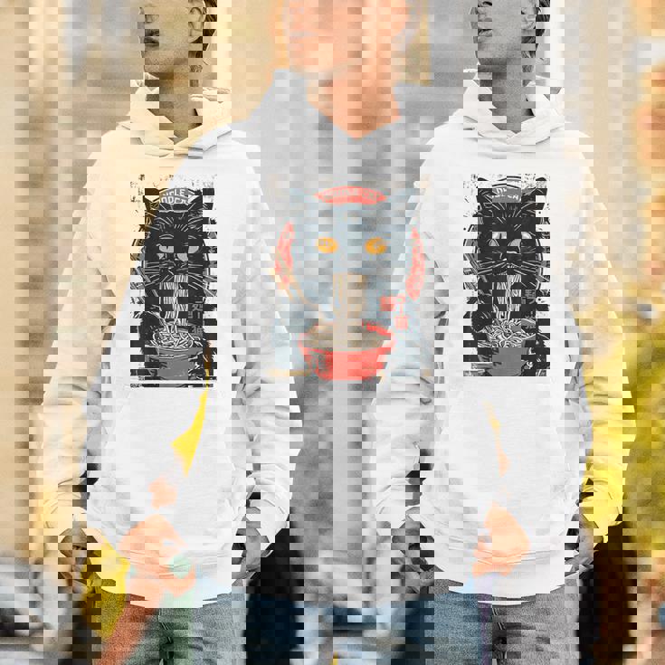 麺 猫 ラーメン好き 和食 猫 アート デザイン パーカー