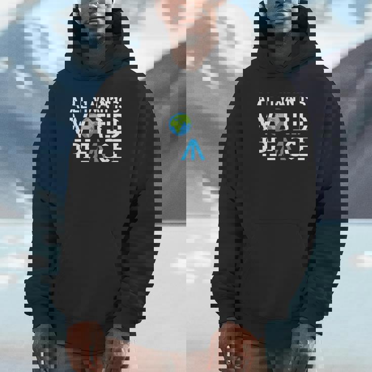 All I Want Is World Peace Earth Day パーカー