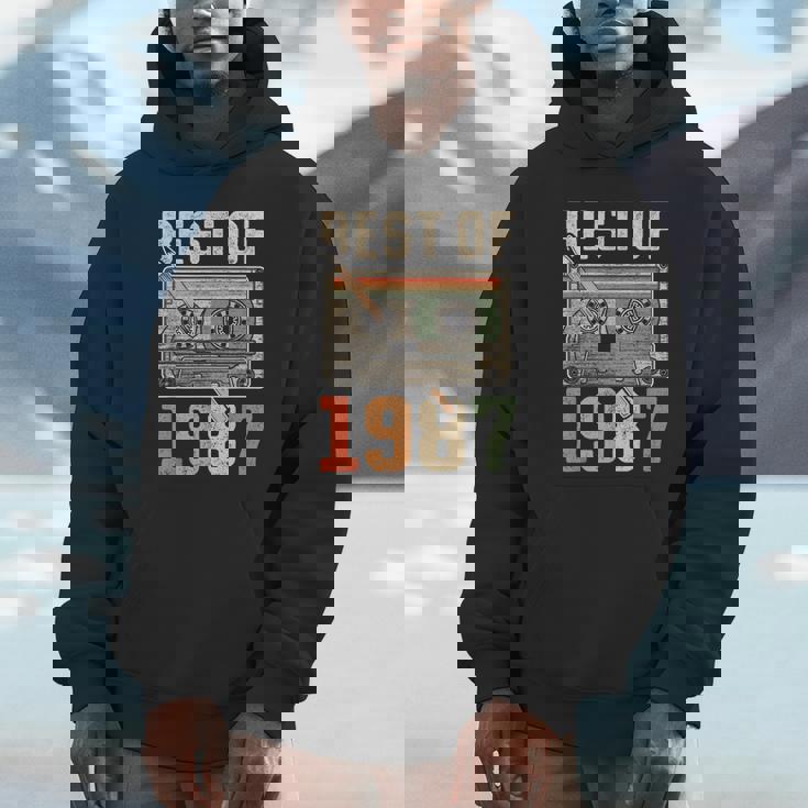 Best Of 1987 オールド・カセット 39歳の誕生日 レトロ パーカー