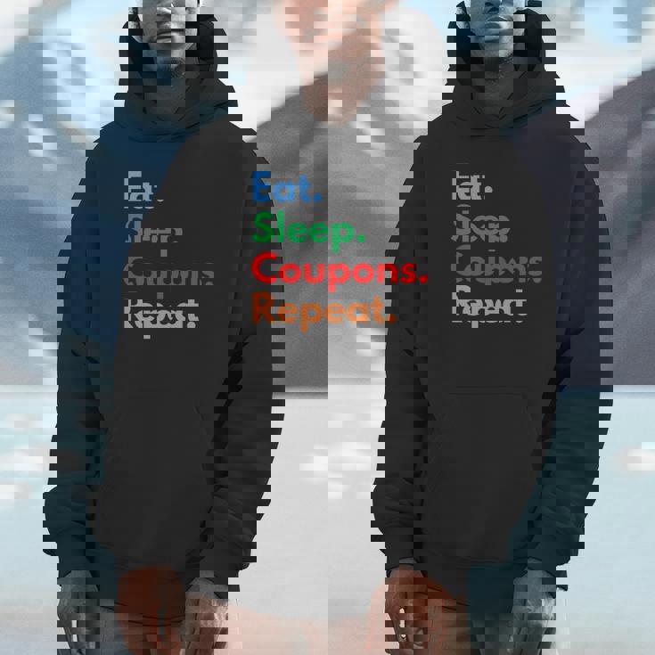Eatleep クーポンリピート クーポンコレクター&クーポン愛好家 長袖tシャツ パーカー