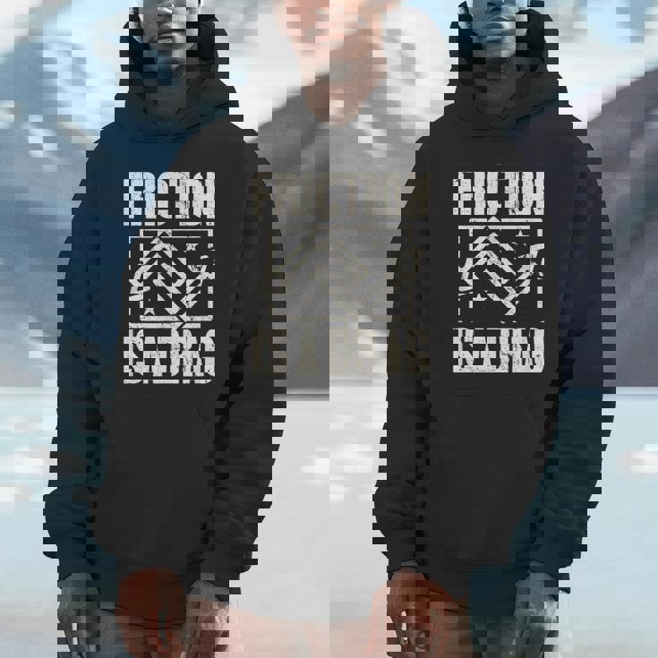 Physics Friction Is A Drag Punパーカー