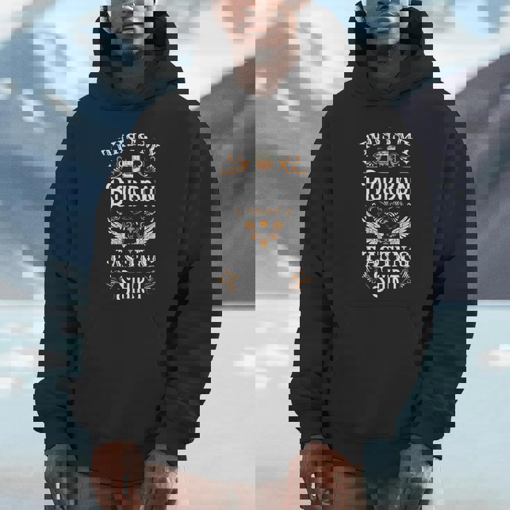 This Is My Bourbonテイスティングウイスキー愛好家へのギフト。 長袖tシャツ パーカー