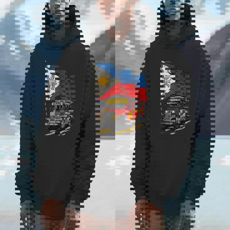 Jeepney フィリピン国旗 誇り高きフィリピンのお土産 パーカー