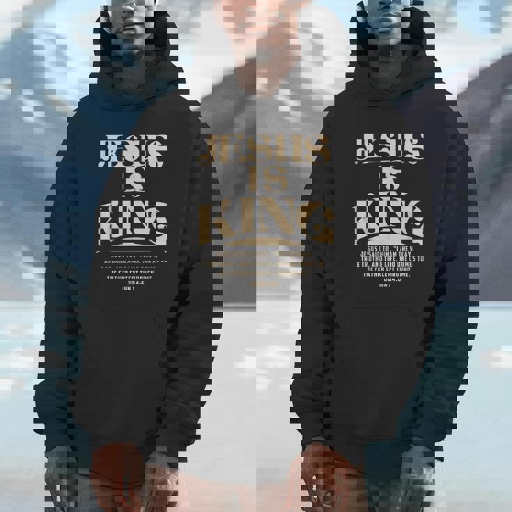 Jesus Is King Bibleerse John 14 パーカー