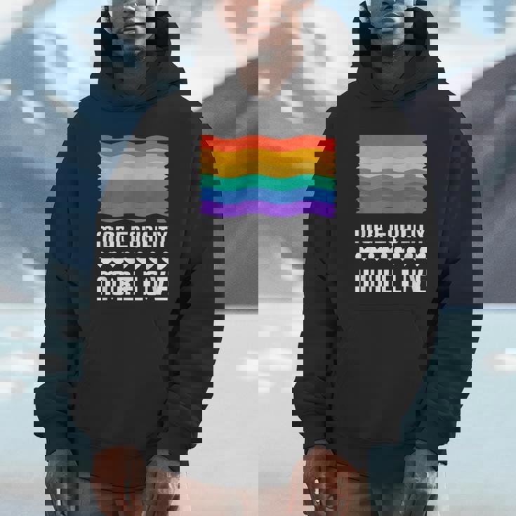 Lgbt More Equality More Lovetシャツ Lgbtq ゲイ レズビアン Lgbt パーカー