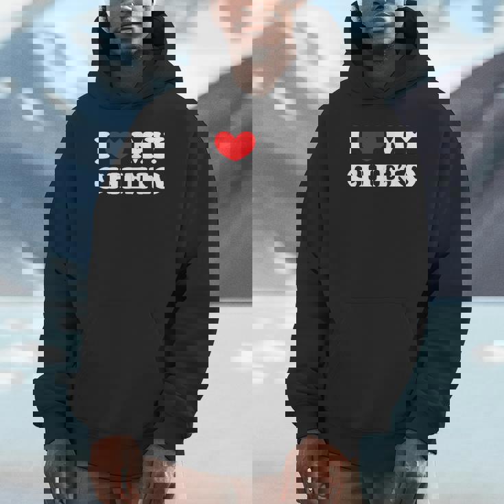 I Love My Chieko 私はチエコを愛しています パーカー