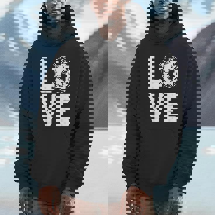 Loveoocer 愛を言うサッカー パーカー