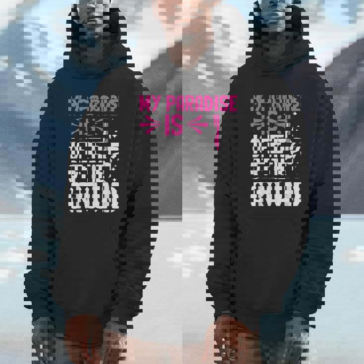 My Paradise Is 10 Feet Off The Ground 空中シルクエアリアリスト パーカー