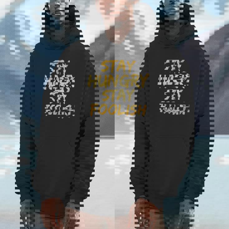 Stay Hungry モチベーショナルステイ フリッシュ インスピレーション パーカー