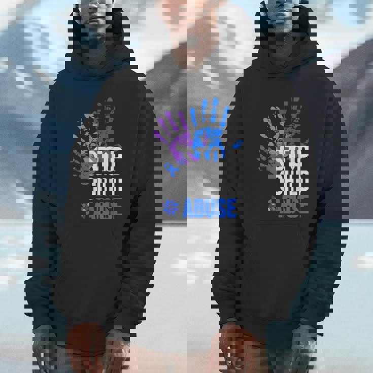 Stop Child Abuse 児童虐待をやめなさい パーカー