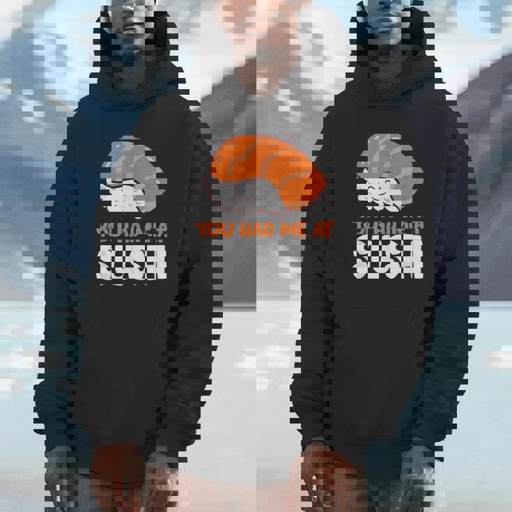 You Had Me At 寿司大好き サーモンにぎり サーモン寿司 パーカー