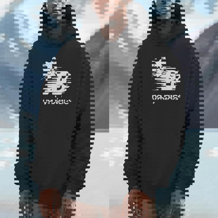 「Nyan Balance」ニャンバランス グラフィック かわいい ねこ パーカー