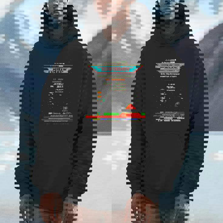 「グラディウス」上上下下左右左右ba スタート 長袖tシャツ パーカー