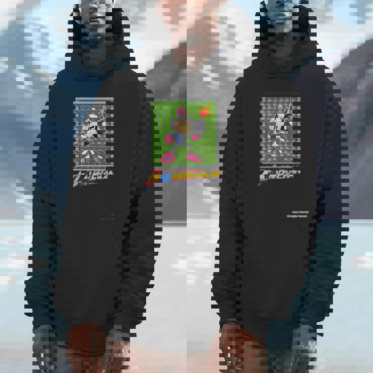 「ボンバーマン」白ボン（D） 長袖tシャツ パーカー