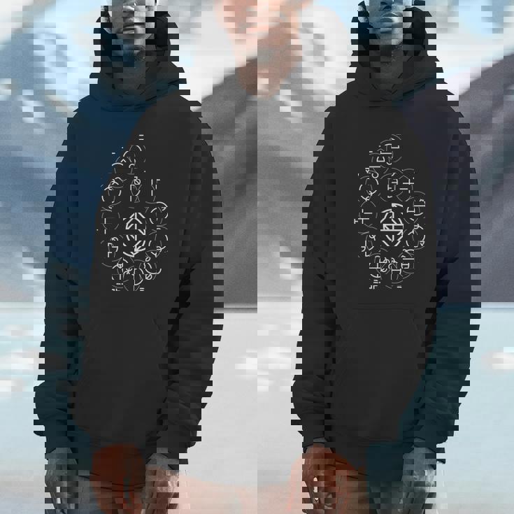 【カタカムナ 第3首】神代文字 スピリチュアル 言霊 癒し ヒーリング 面白い おもしろ お守り 開運 古代 文字 パーカー