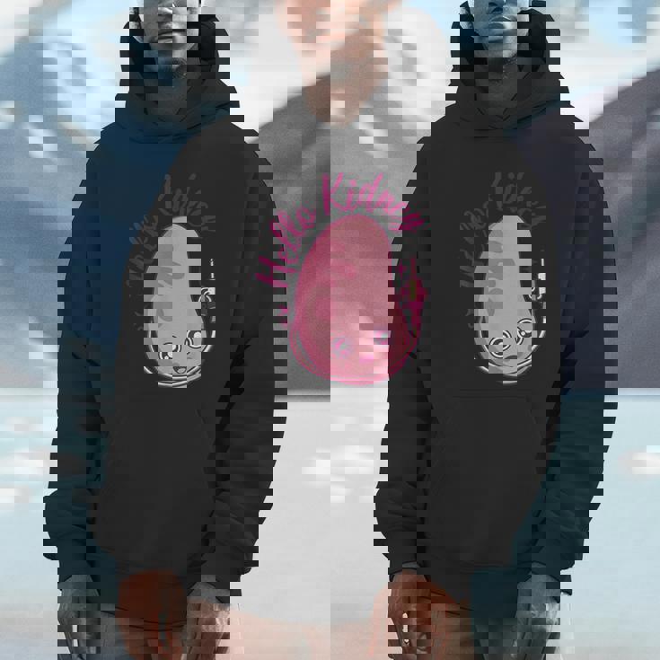 こんにちは腎臓移植ドナー透析腎臓 パーカー