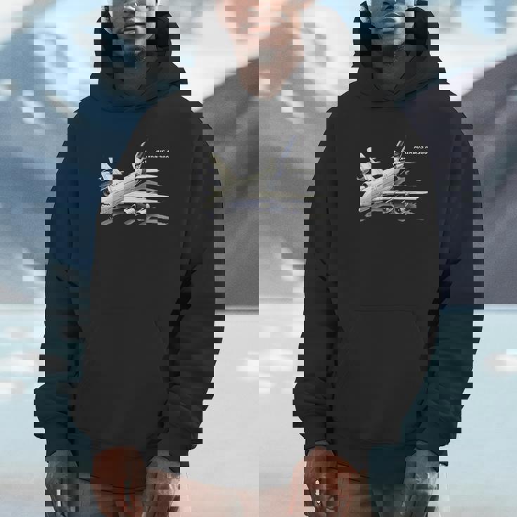 エアバスa380ターボジェット飛行機旅客機航空パイロットギフト パーカー