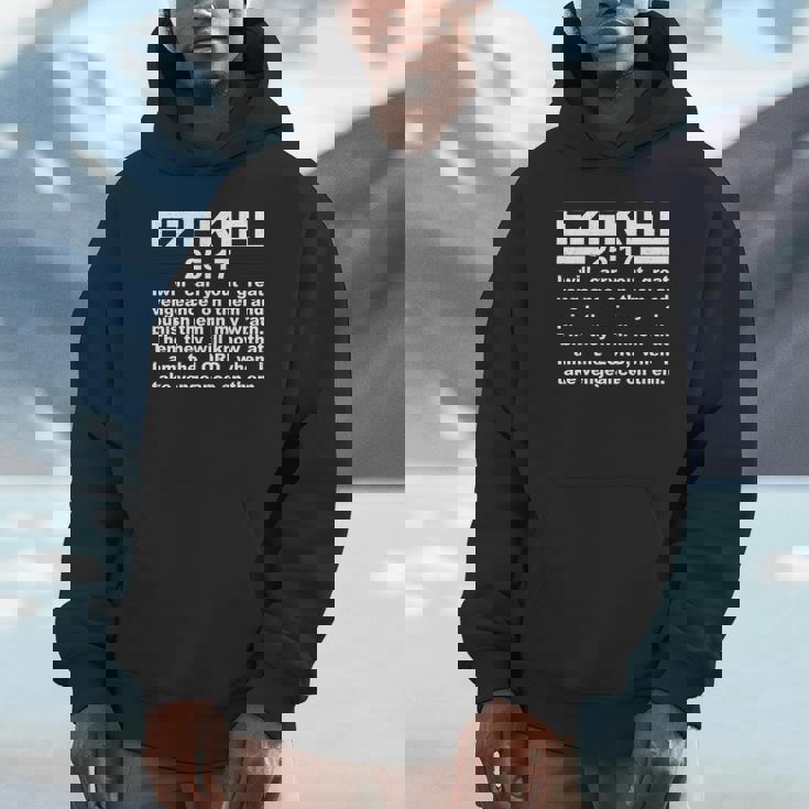 エゼキエル書第25章17節 長袖tシャツ パーカー