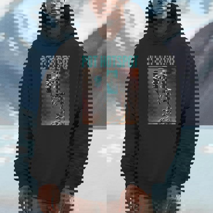 キッズ トレンド ミーム ブレイン ロート イタリアン ポット ホットスポット スケルトン パーカー