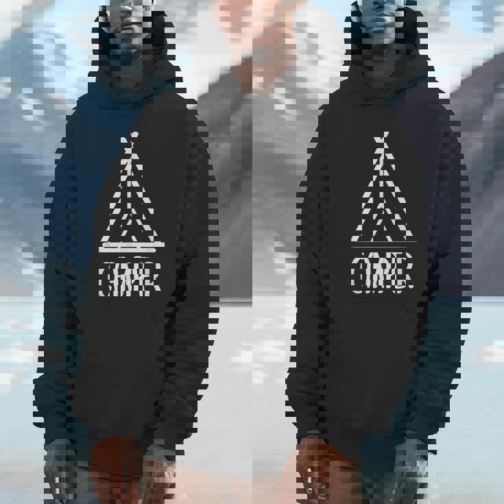 キャンパー キャンプ好き 山好き ハイキング好き 登山好き 海好き アウトドア好き キャンプ パーカー