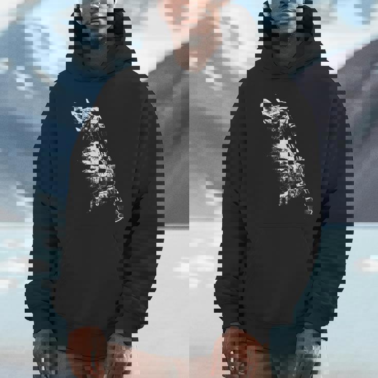 クラリネットを弾く猫 面白い猫ミュージシャン クラリネット教師 パーカー