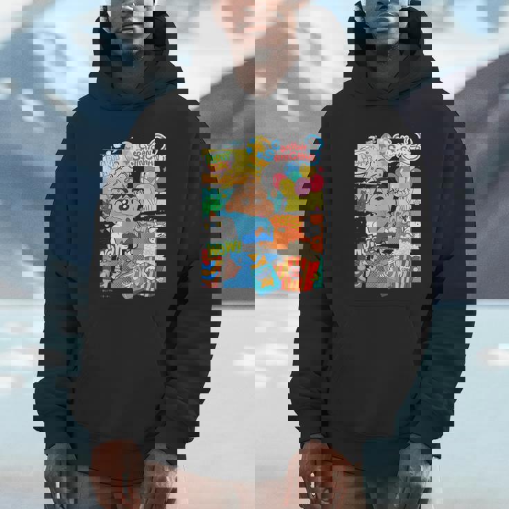 クレヨンしんちゃん アメコミ風のしんちゃん パーティタイム パーカー