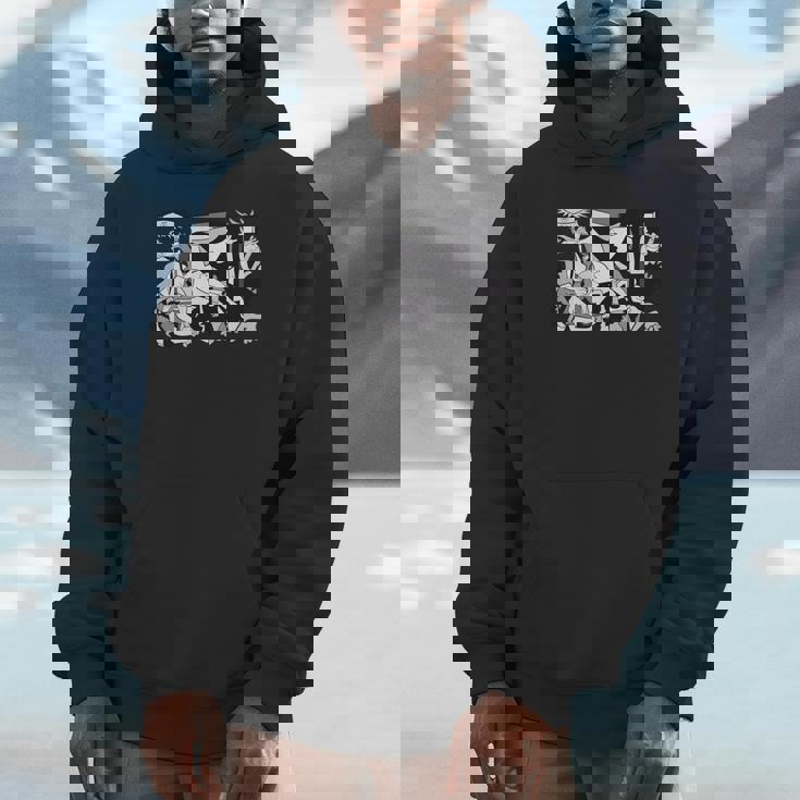 ゲルニカのアートワーク 長袖tシャツ パーカー