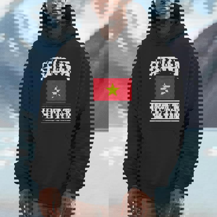 サイゴン ベトナム ホーチミン市 お土産 ベトナム国旗 パーカー