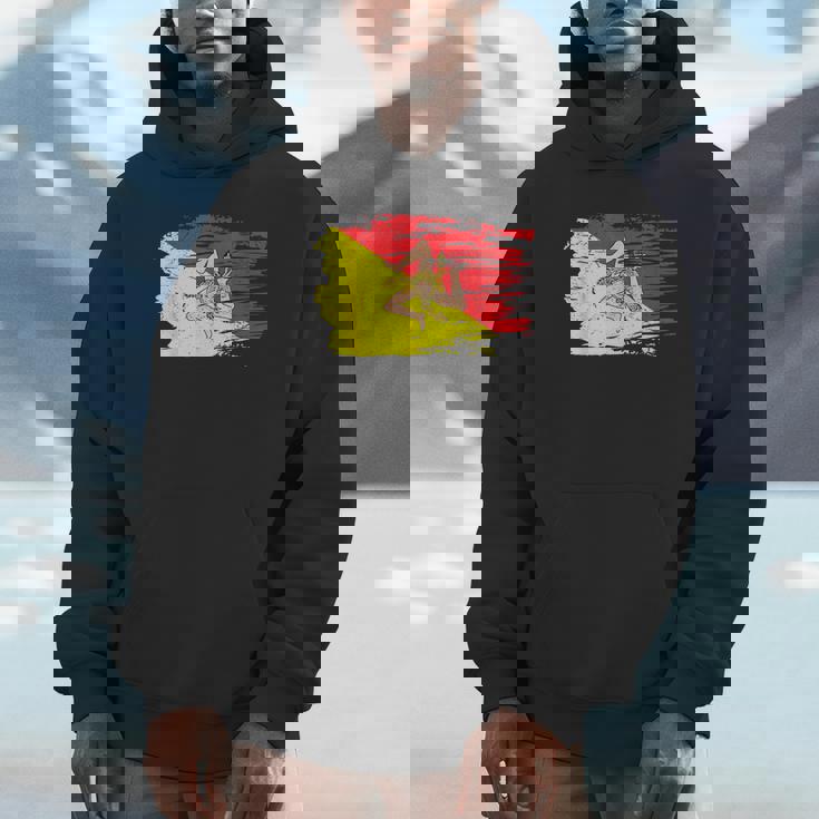 シチリア国旗 シチリア州パレルモ イタリア パーカー