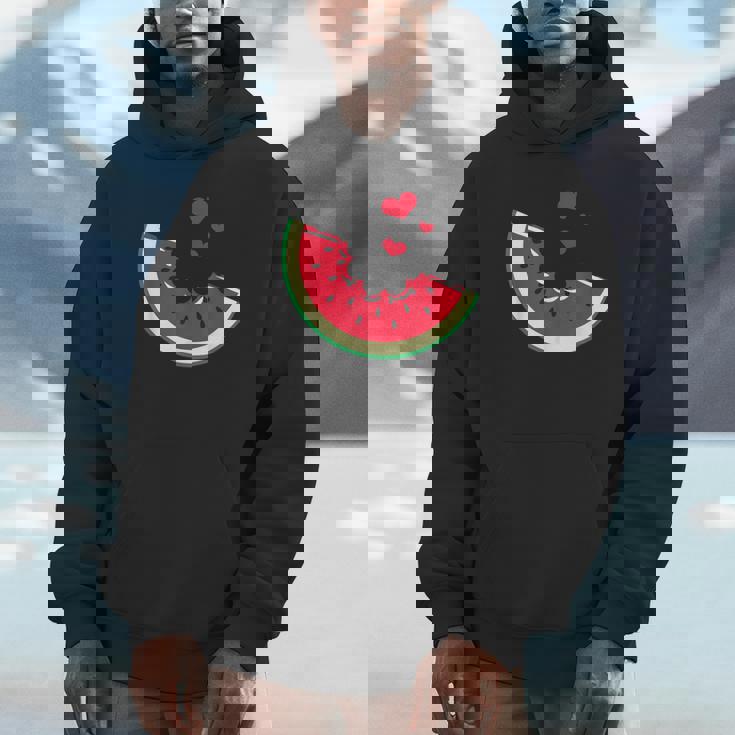 スイカ スライス メロン 夏休み シーズン フルーツ愛好家 パーカー