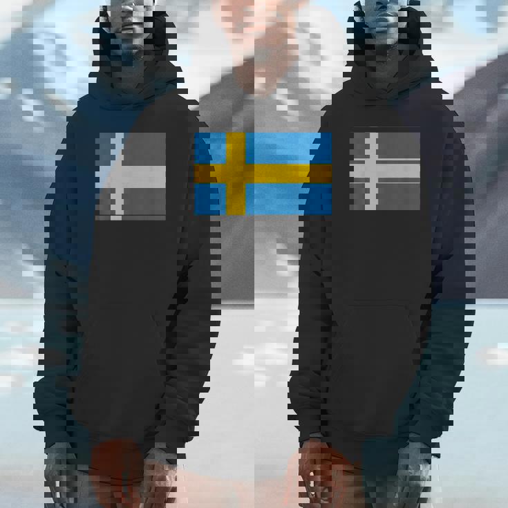 スウェーデンの国旗 パーカー