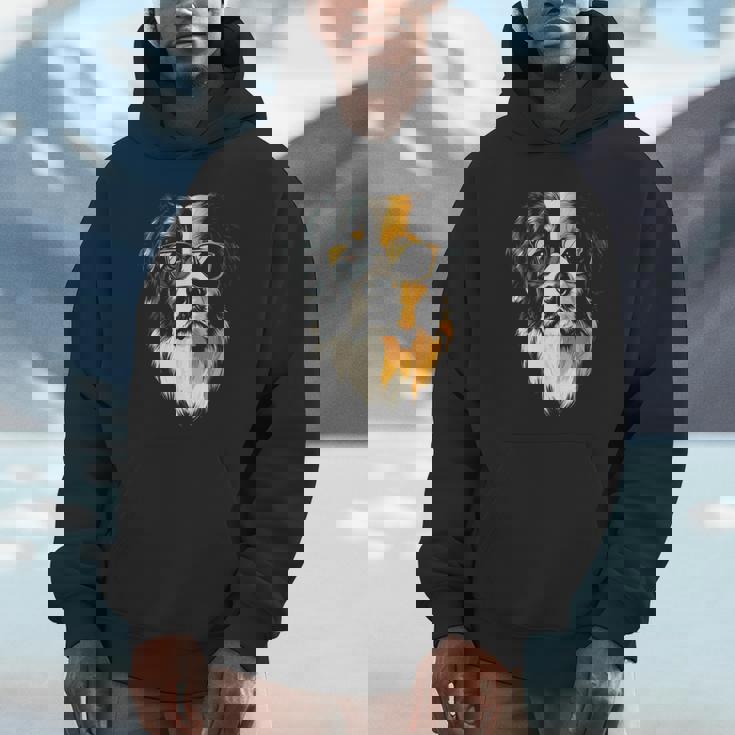 セントバーナード 犬 グラフィック ペット アートワーク セントバーナード パーカー