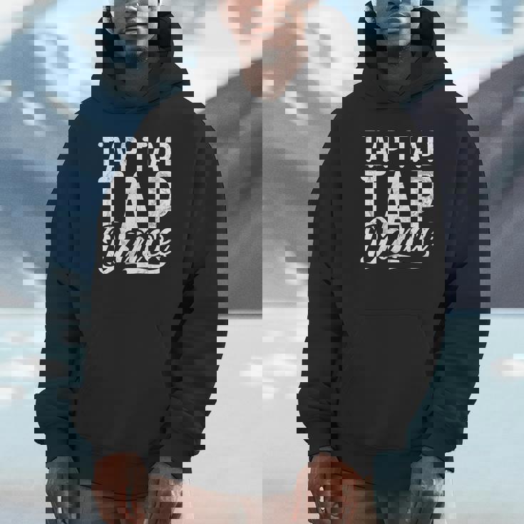 タップタップタップダンス 長袖tシャツ パーカー