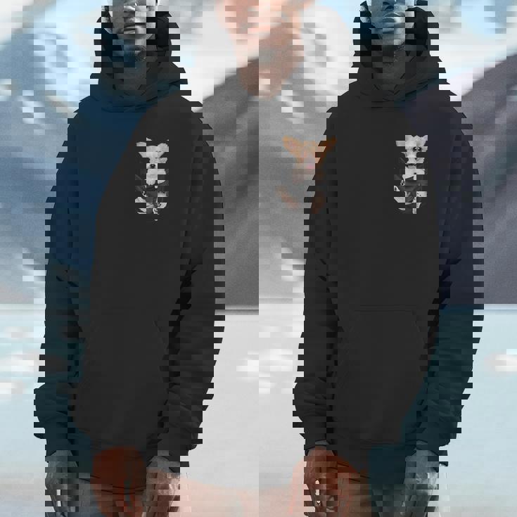 チワワ愛好家のためのあなたのポケットの中の面白いチワワ パーカー