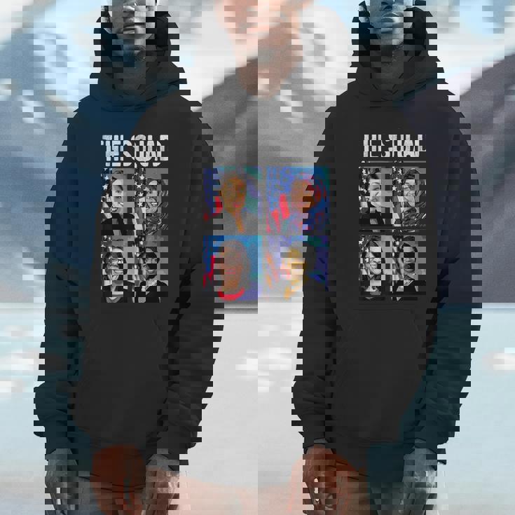 チーム Aoc ラシダ・トライブ・イルハン・オマール・アヤナ・プレスリー Woc ミーム パーカー