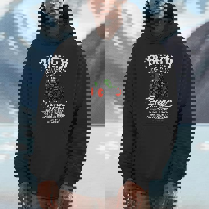 トラクター、トラクター、トラクター、農業 パーカー