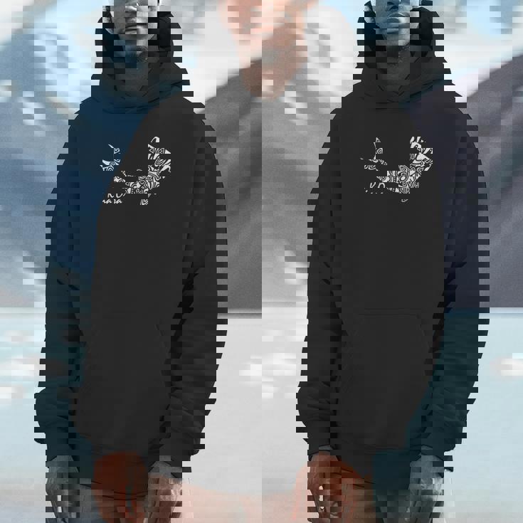 ニュージーランドのシンボル ハカマオリ族のハンマーヘッドシャーク。 パーカー