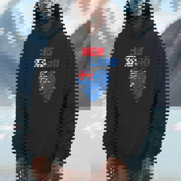 ニュージーランド国旗 ホリデーハート ニュージーランド国旗 パーカー