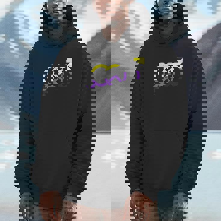 ノンバイナリー・プライド無限大 パーカー