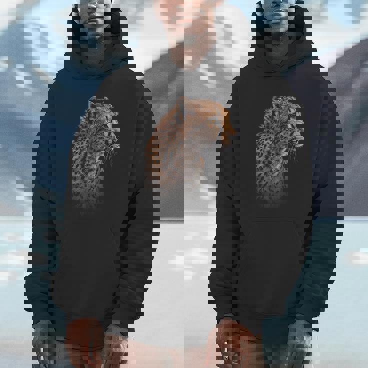 ヒョウチーター 虎 ヒョウの顔 ライオン 猫 パーカー