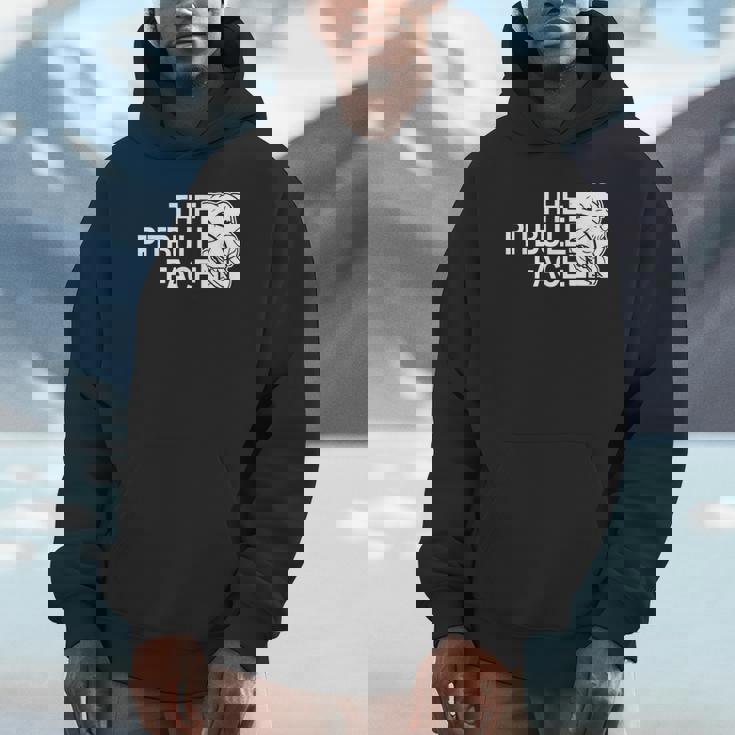 ピットブルフェイス ファニー ドッグ ピットブル パーカー