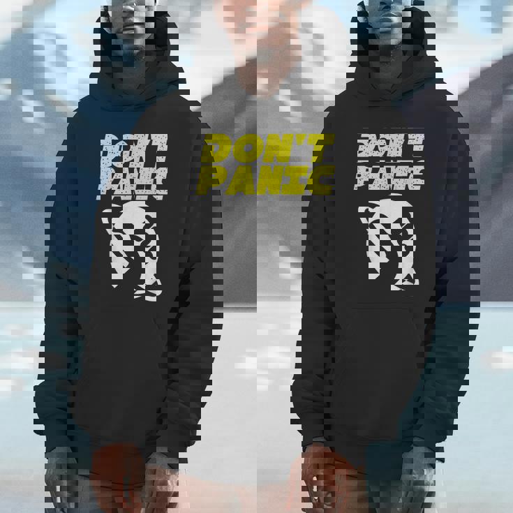 ファンアート ヒッチカーの銀河ガイド ドントパニック パーカー