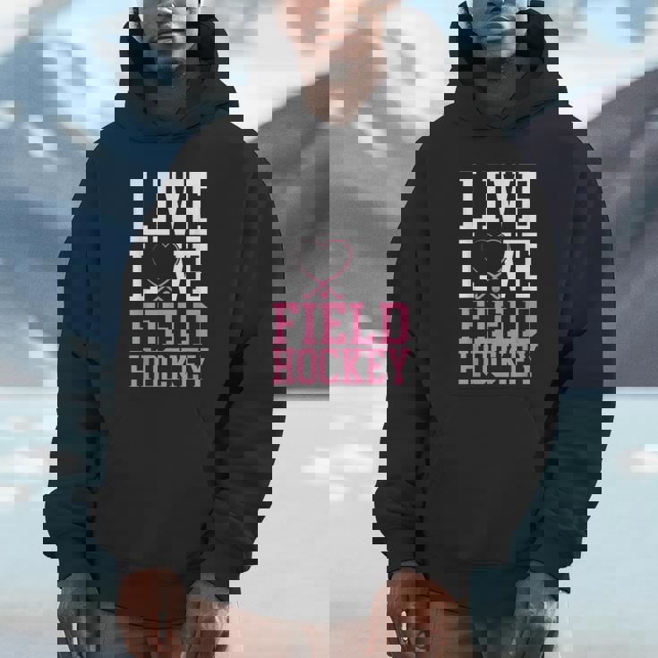 フィールドホッケー ライブ ラブ フィールドホッケー パーカー