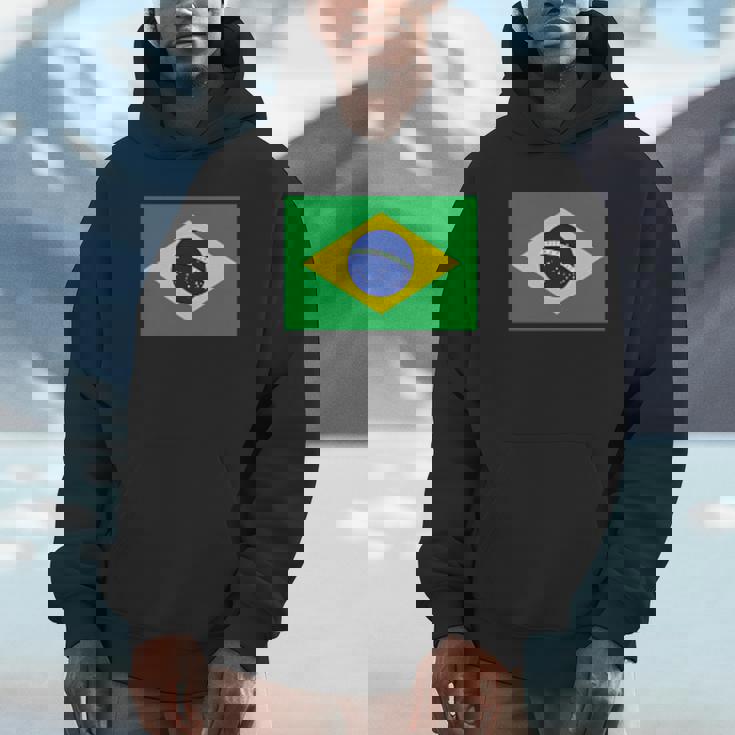 ブラジル レディース メンズ キッズ 左胸 ブラジル国旗 パーカー